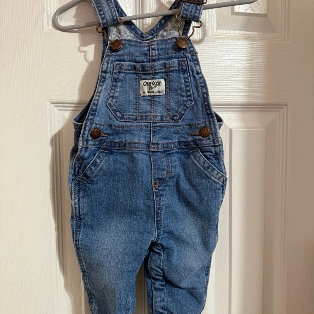 Oshkosh B’Gosh Stretch Denim Overalls